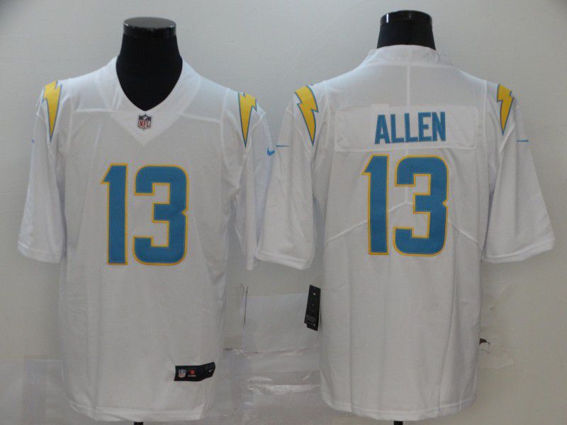Men Los Angeles Chargers #13 Allen White Nike Vapor Untouchable Stitched Limited NFL Jerseys